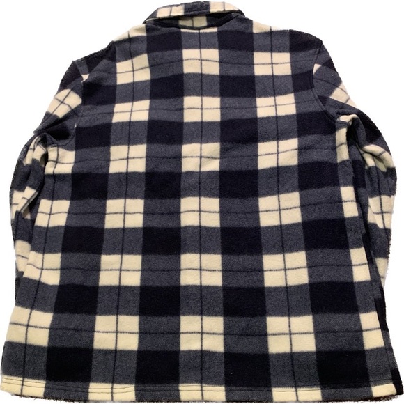 Blue Flannel Jacket | Flannel Shacket | Men's M - Picture 3 of 3
